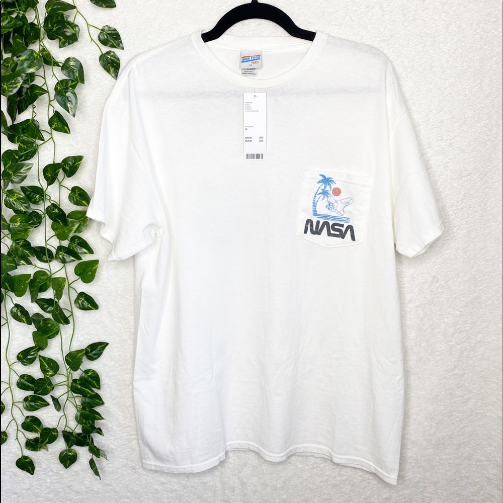 {Junk Food} NASA Space Shuttle Tee